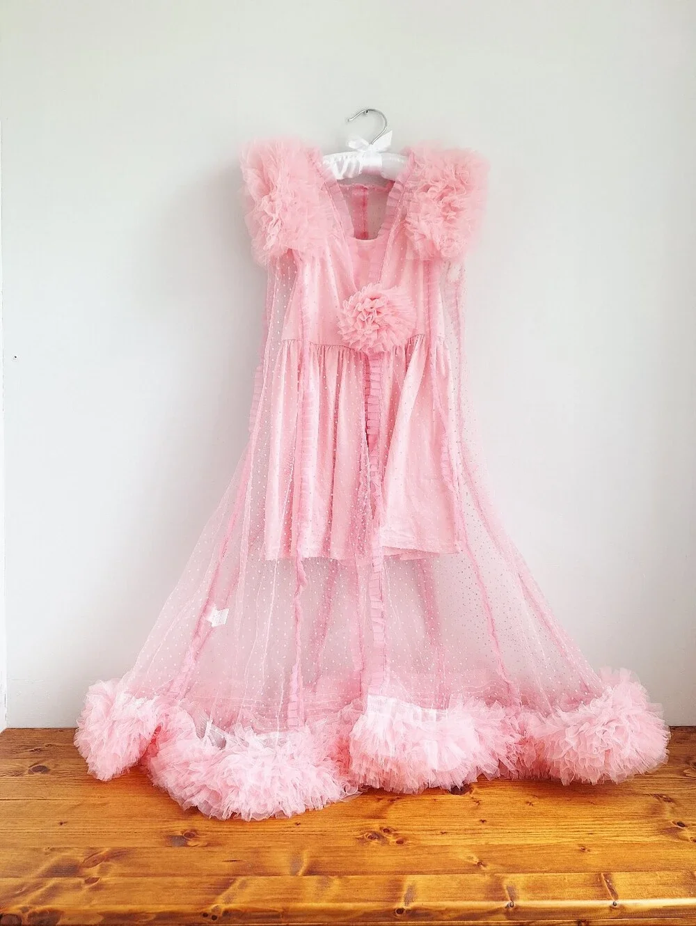 Wicked Inspired Pink Witch Costume Dress Set - Size 7